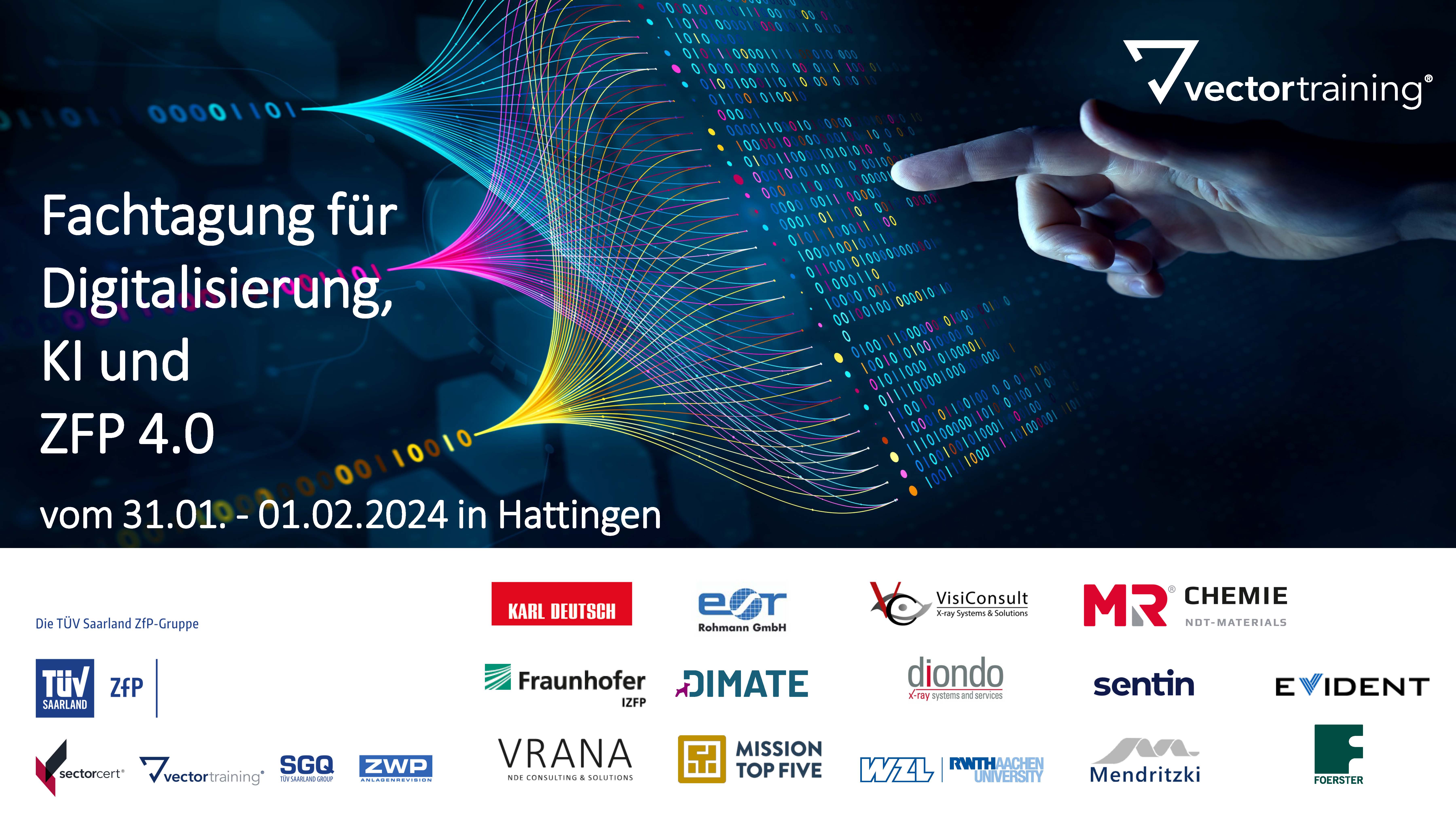 Fachtagung Digitalisierung, KI und ZfP 4.0