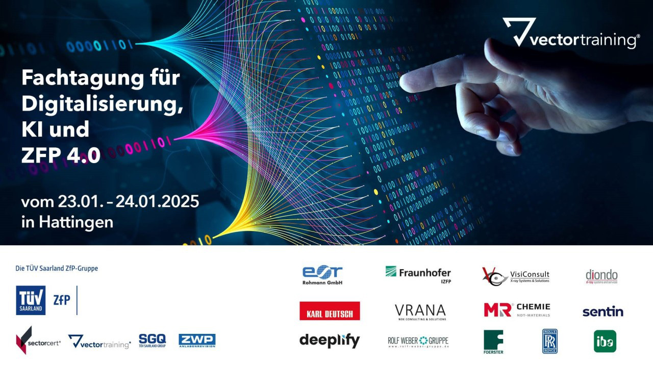 2. Fachtagung Digitalisierung, KI und ZfP 4.0